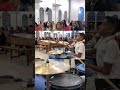 Quebrando tudo na bateria....#baterista #louvor