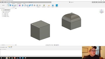 Chamfer vs Fillet - Day 29 of 100 Autodesk Fusion 360 Journey