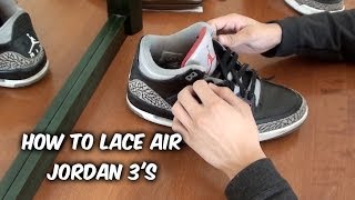 air jordan 3 shoe laces