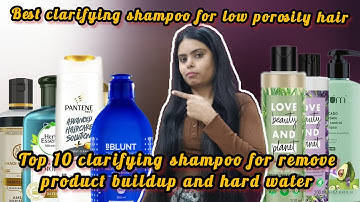 Best clarifying shampoo for low porosity hair ✅️ top clarifying shampoo in India #clarifyingshampoo