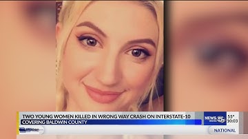 Two young women killed in wrong way crash on I-10