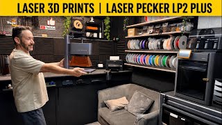 Lasering 3D Prints & Other items| Laser Pecker LP2 Plus