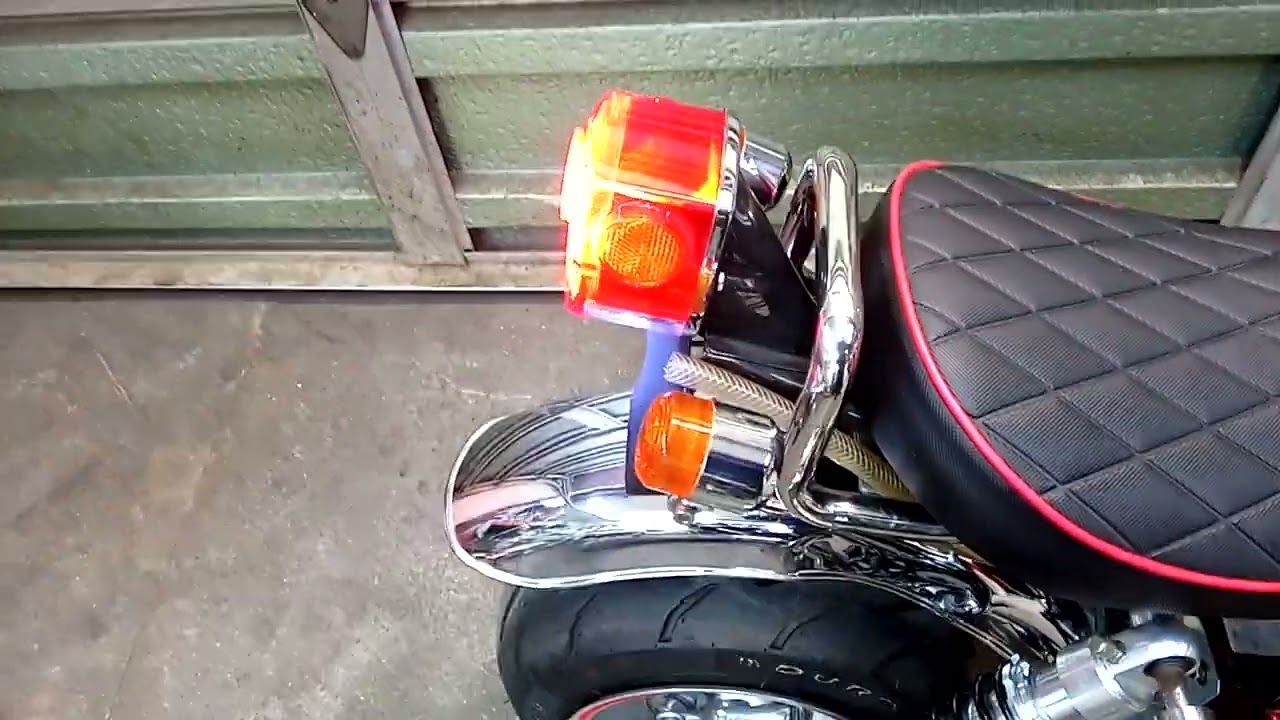 DAYTONA ボアアップ104cc？　Monkey50　エンジン始動 動画