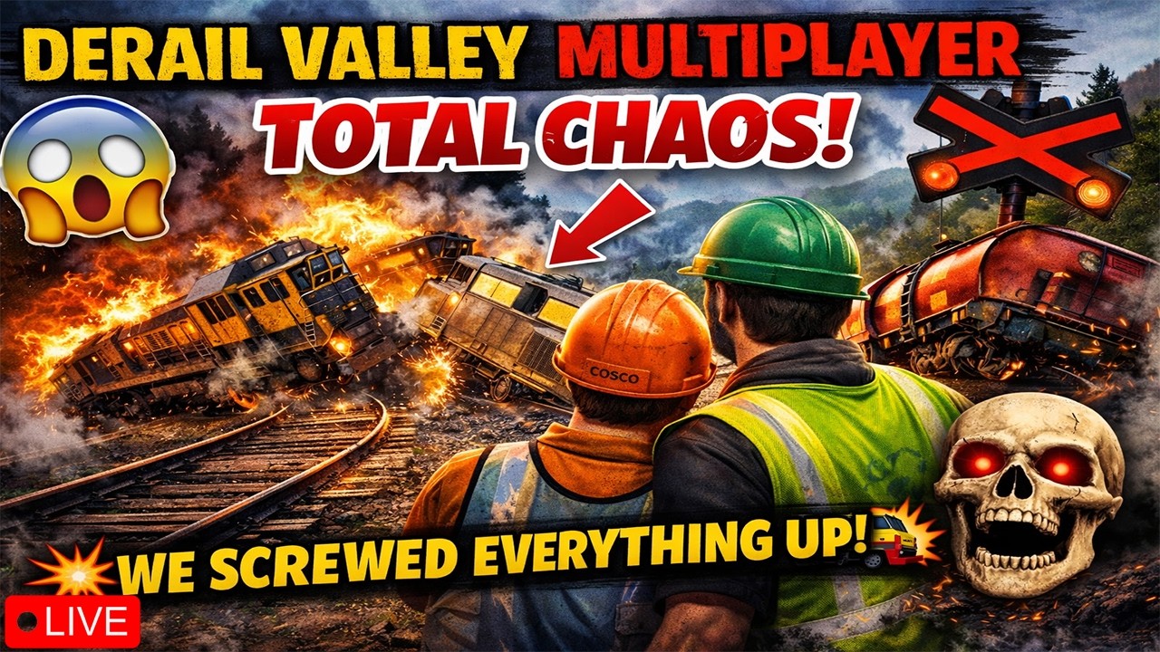 Derail Valley Multiplayer was a Total Disaster & More LIVE - YouTube