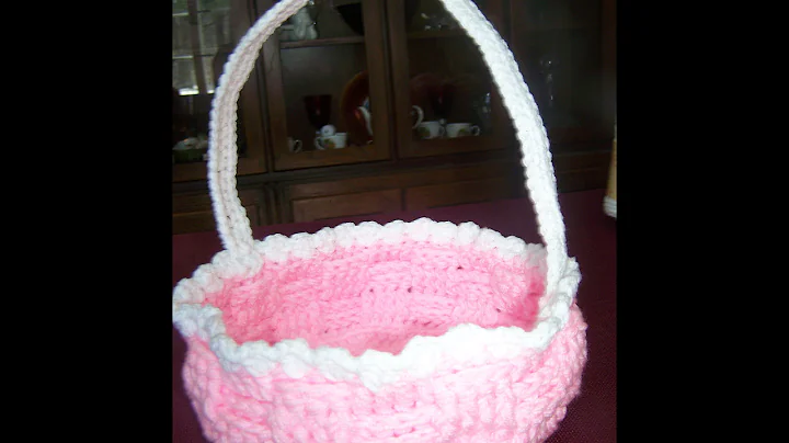 Learn to Crochet an Easter Basket