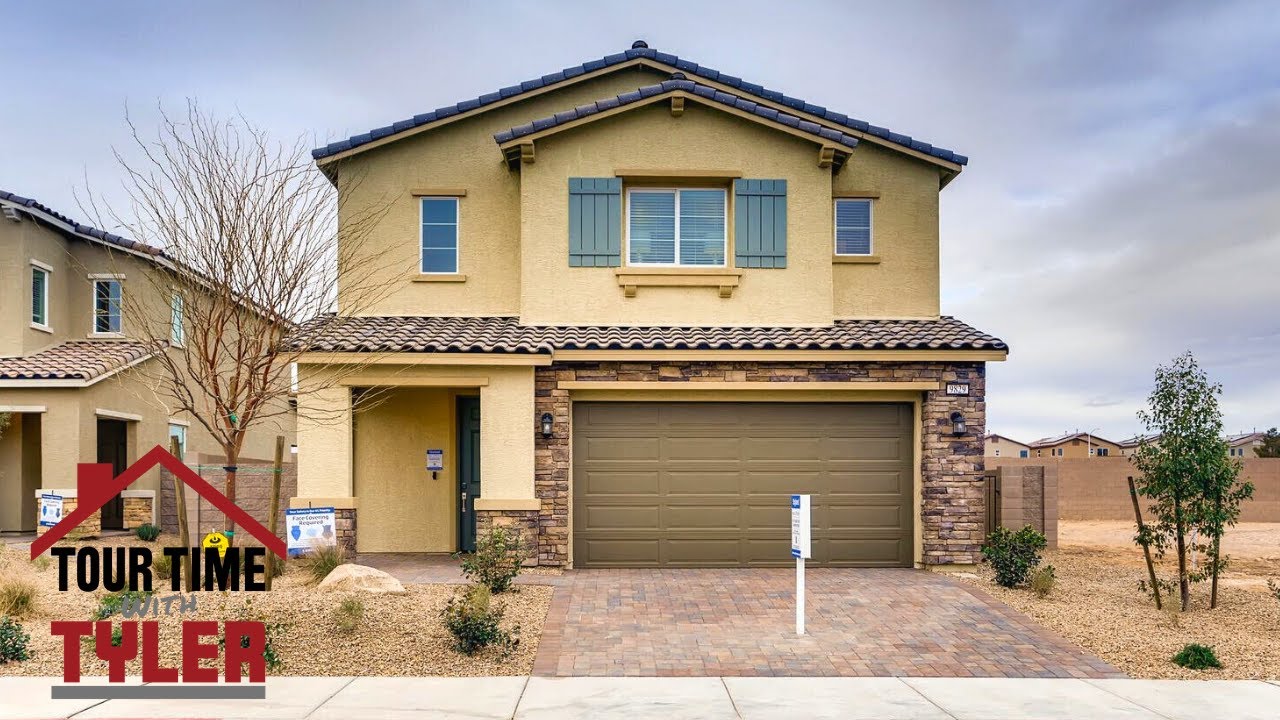 New Homes Las Vegas Under 400k Southwest Las Vegas Homes For Sale Under 400k New Home Tour - YouTube