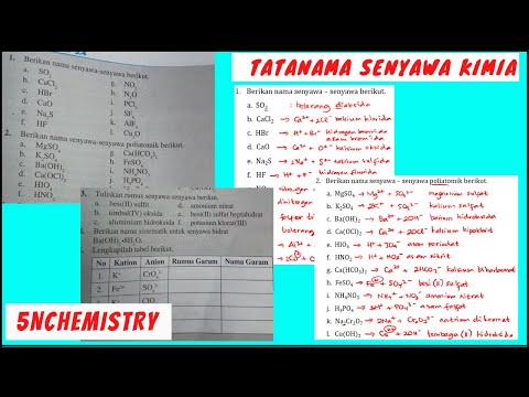 Video: Apakah nama sistematik untuk CrO4 2 -?