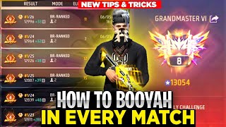 How To Get Booyah In Every Match ✅ | Duo Rank Push Tips And Tricks
