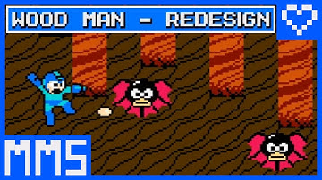 🌀【Wood Man Redesign by Graphite】〖Mega Maker Showcase〗(Viewer-Submitted Mega Man Maker Commentary)