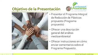 Presentación: Proyecto Propuesto - Ciudad de Los Ángeles Programa Integral de Reducción de Plásticos by LA Sanitation & Environment 52 views 1 year ago 21 minutes