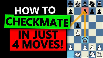 How to checkmate in 4 moves! (Scholar