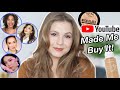 YouTubers Made Me Buy It// Testing Beauty Guru Drugstore FAVORITES (and a new background hehe)