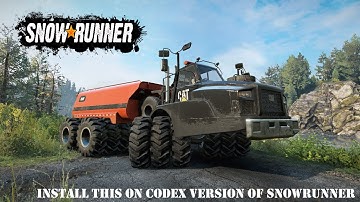 Part 2||How to install mods manually on Snowrunner Codex version?? Mods like Duramax, Tatra etc.