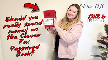 Clever Fox Password Book Review: Should you really spend money?