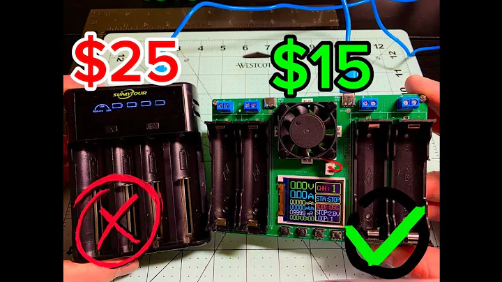 4 Channel 18650 Battery Capacity Tester (quick start guide)
