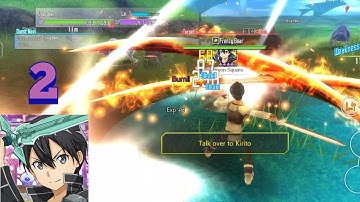 SAOIF - Gameplay Walkthrough Part 2 - Trap In The Game (iOS, Android)