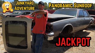 My Box Chevy Caprice 2 Door Landau Project Build PANORAMIC SUNROOF JUNKYARD RUN @rawcustomz5959