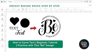 How to Curve Text in Cricut Design Space | Beginner Tutorial