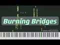 Sigrid Burning Bridges Piano Cover And Piano Tutorial Sigrid Burning Bridges Piano Cover And Piano Tutorial