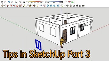 Paano gumawa ng Doors and Windows sa SketchUp | Tagalog Tutorial