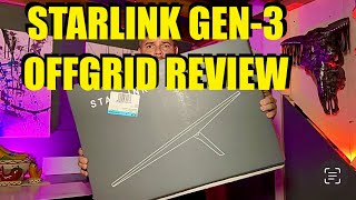 Starlink Gen 3 first impressions and honest review. Is Elon Musks internet worth it?