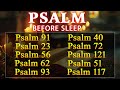 Night prayer before sleep  be blessed with this psalm 91 23 51 121  prayer as you fall asleep