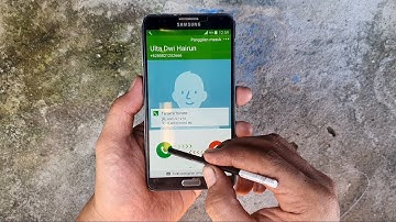 Samsung Galaxy Note 3 incoming call with Spen