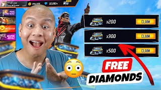 Free Diamonds 💎 in Free Fire for Everyone 😱 New Bundle Solo vs Squad Everyday