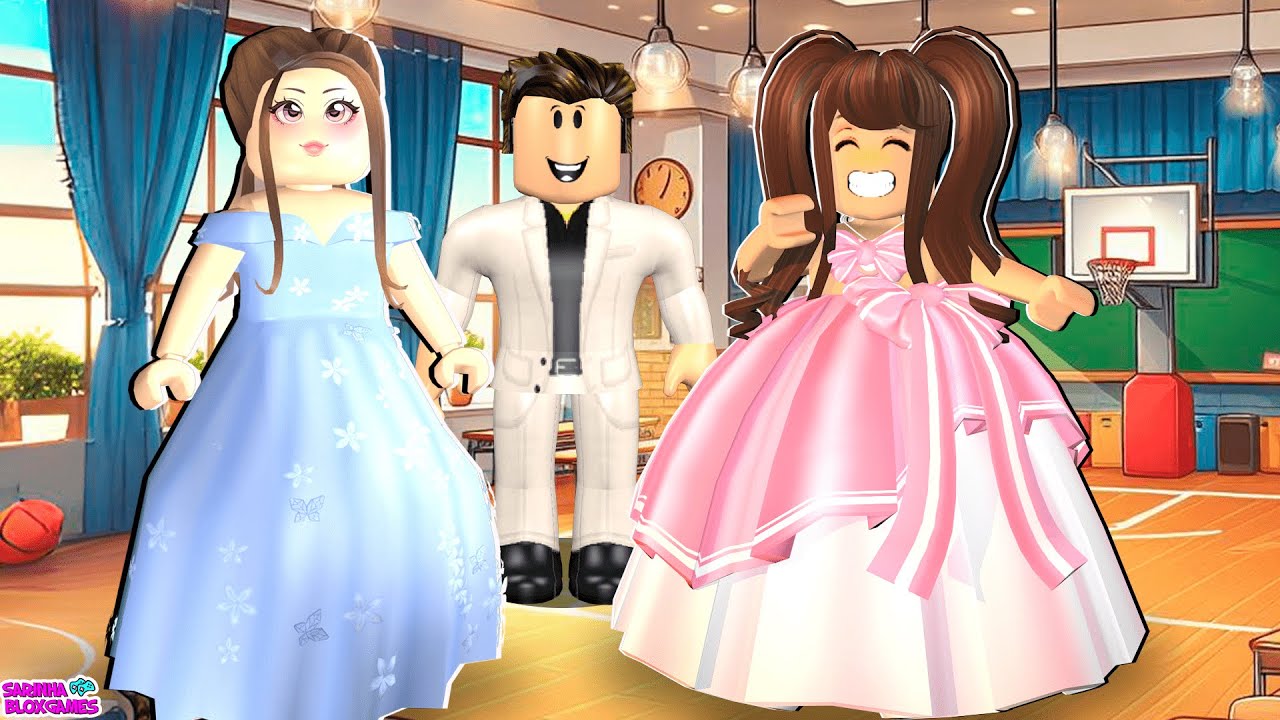 DIA DE BAILE NA ESCOLA!! Bayside High School 🍎Roblox - YouTube