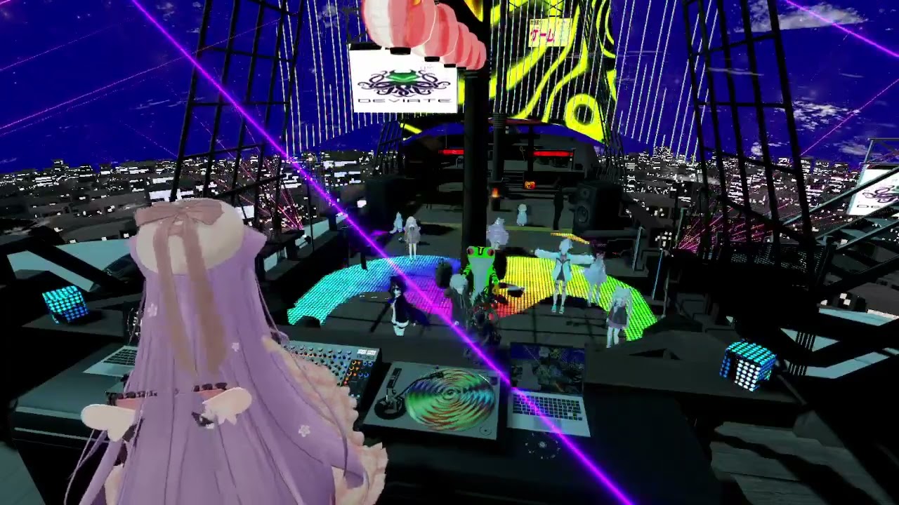 [Psytrance] DJ MIX by Waha-♪ on "Virtual Rave Friday" in VRChat(23/9/1)