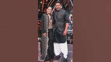 Ajay devgan with beautiful ❤️ wife Kajol Devgan #ytshorts #bollywood #trending #ajaydevgan #viral