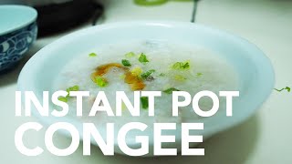 Salted Pork Congee  Instant Pot