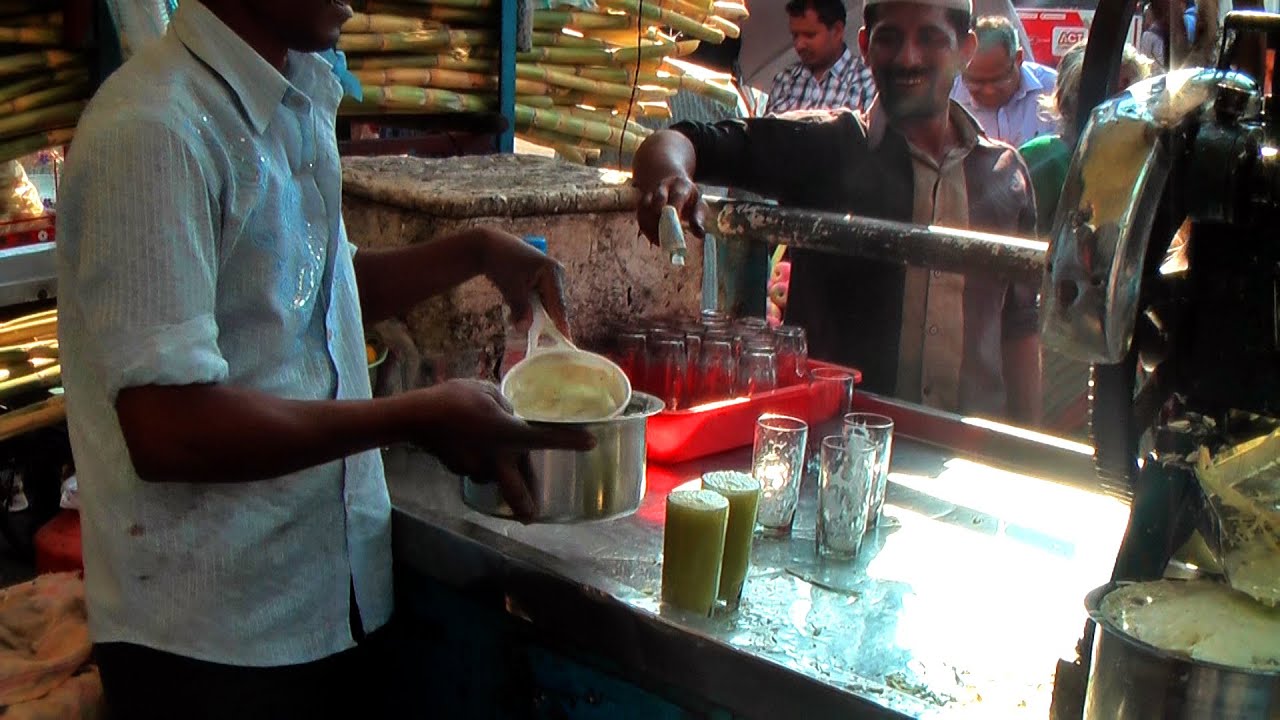 SUGAR CANE JUICE | STREET FOOD AROUND THE WORLD street food