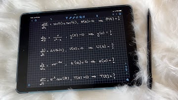 ASMR Math Lessons: Trivial First Order Differential Equation Exercises #1