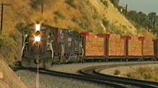 Tehachapi_(1991) Espee TunnelMotors, Full SP Light Package At Cliff