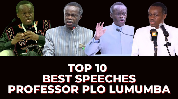 There Is Never A Shortage Of Idiots In Africa | 10 Of The Best Speeches Of Prof PLO Lumumba [Part 1]