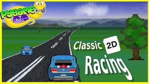 [🚘🚗Car Racing 2D Game] pygame, with code .#coding #python #pygame #game #carracing