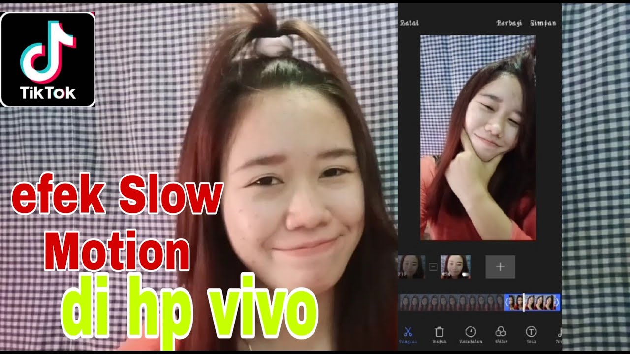 Cara Edit Video Slow Motion (Efek Lambat) Di Hp Vivo Tutorial edit