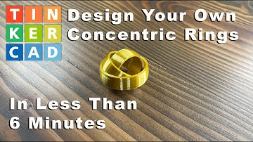 Design Concentric Rings in Less than 6 minutes