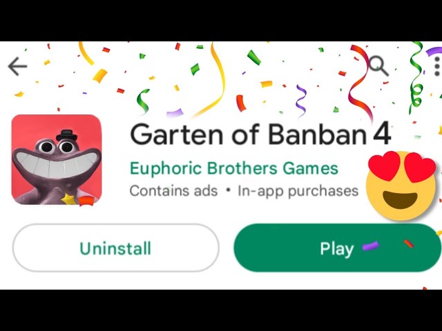 Garten of Banban 4 - Apps on Google Play