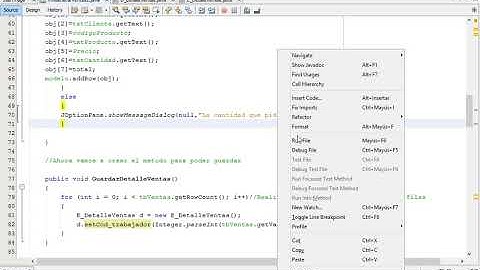 Guardar Datos de un JTable y Actualizar el Stock del los productos ingresados al JTable (Java-SQL)