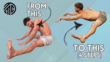 Pancake stretch for beginners