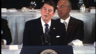 President Reagan’s Remarks at a New York City Partnership Luncheon on January 14, 1982