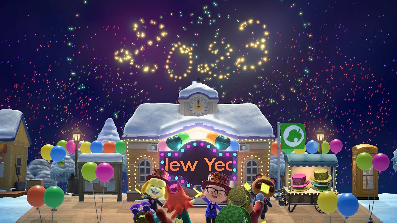 Animal Crossing New Horizons - 2023 Countdown - Happy New Year!