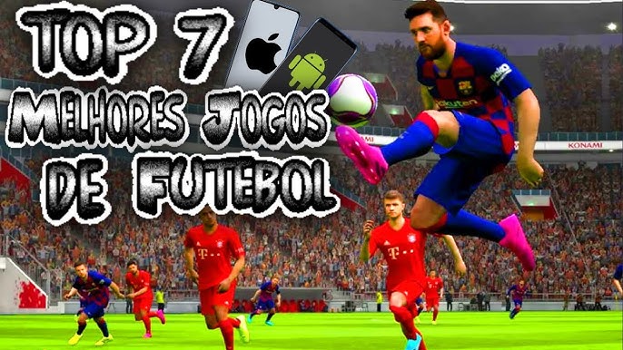 OS 10 MELHORES JOGOS DE FUTEBOL PARA ANDROID 2022 🛑 