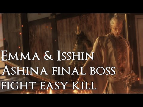 Video: Sekiro Emma I Isshin Ashina Bore Se - Kako Pobijediti I Ubiti Emmu I Isshin Ashina