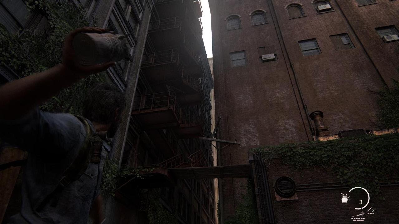 The Last of Us Part I Using nail bombs