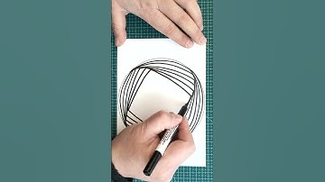 It turns out that the paradox is drawn like this#mandala#zentangle#doodle#pattern