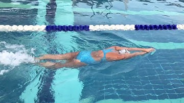 Frontcrawl Kick: Dry Back, Streamline Flutter Kick