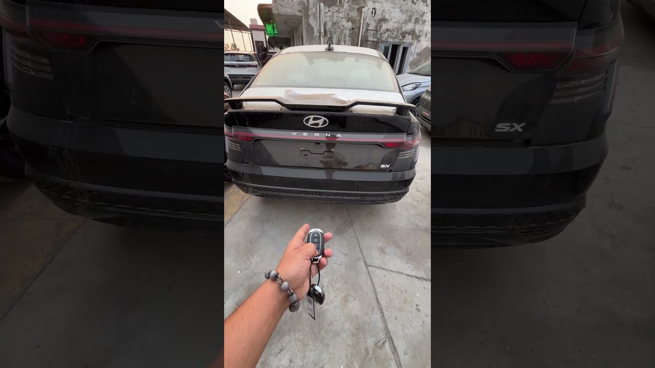 Hyundai verna sx with 550l boot space ✅✅